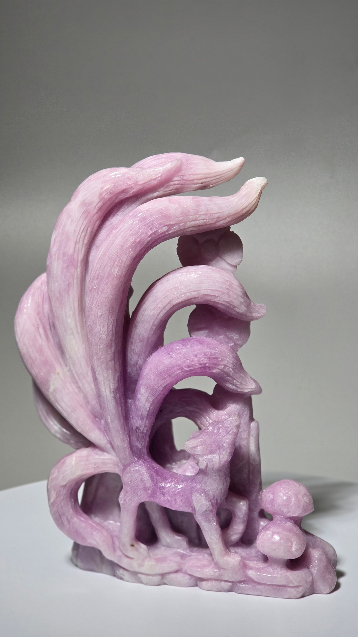 Kunzite Nine Tail Fox (Kitsune)
