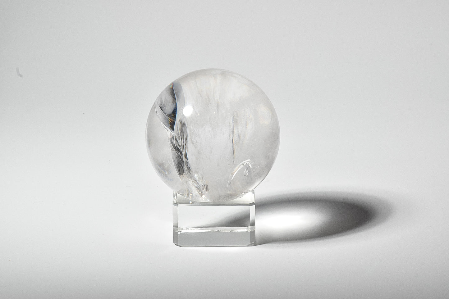 Clear Quartz Crystal Sphere