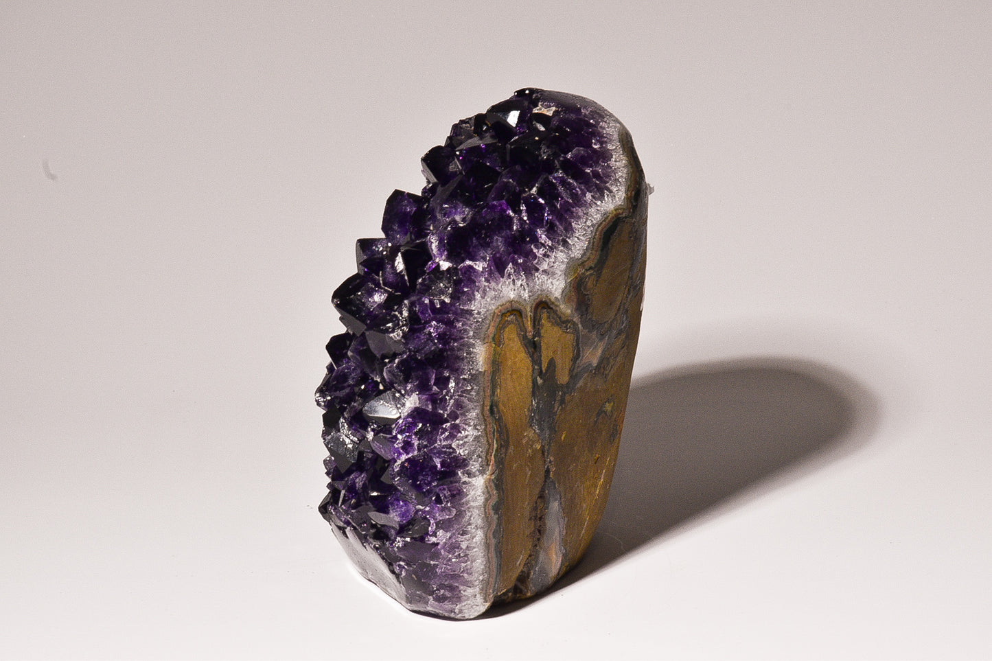 Uruguayan Amethyst natural cut base cluster