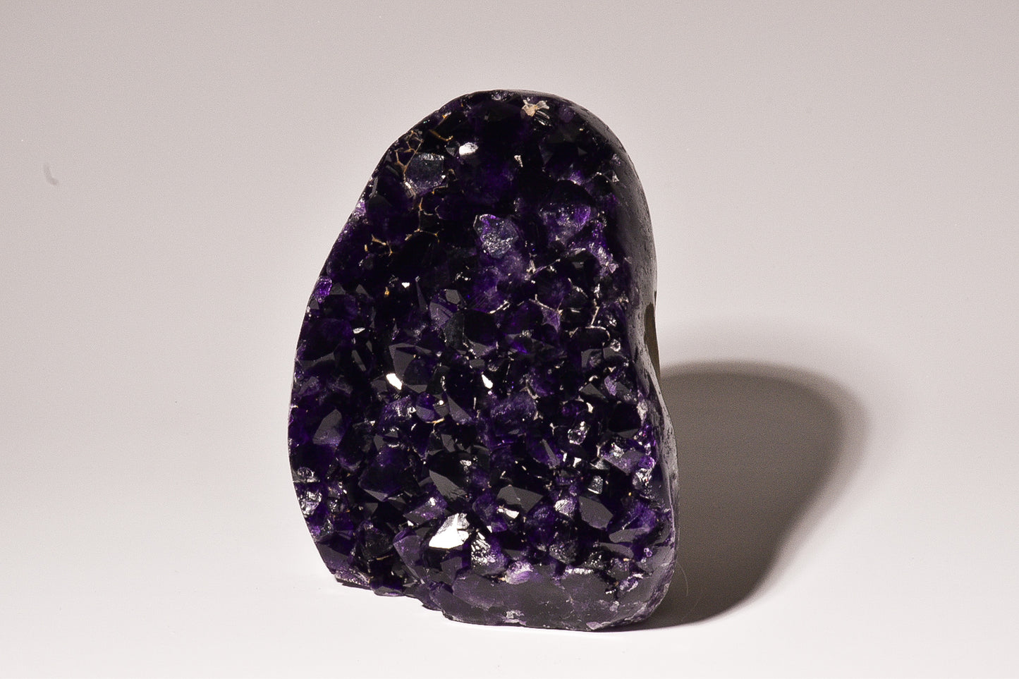 Uruguayan Amethyst natural cut base cluster