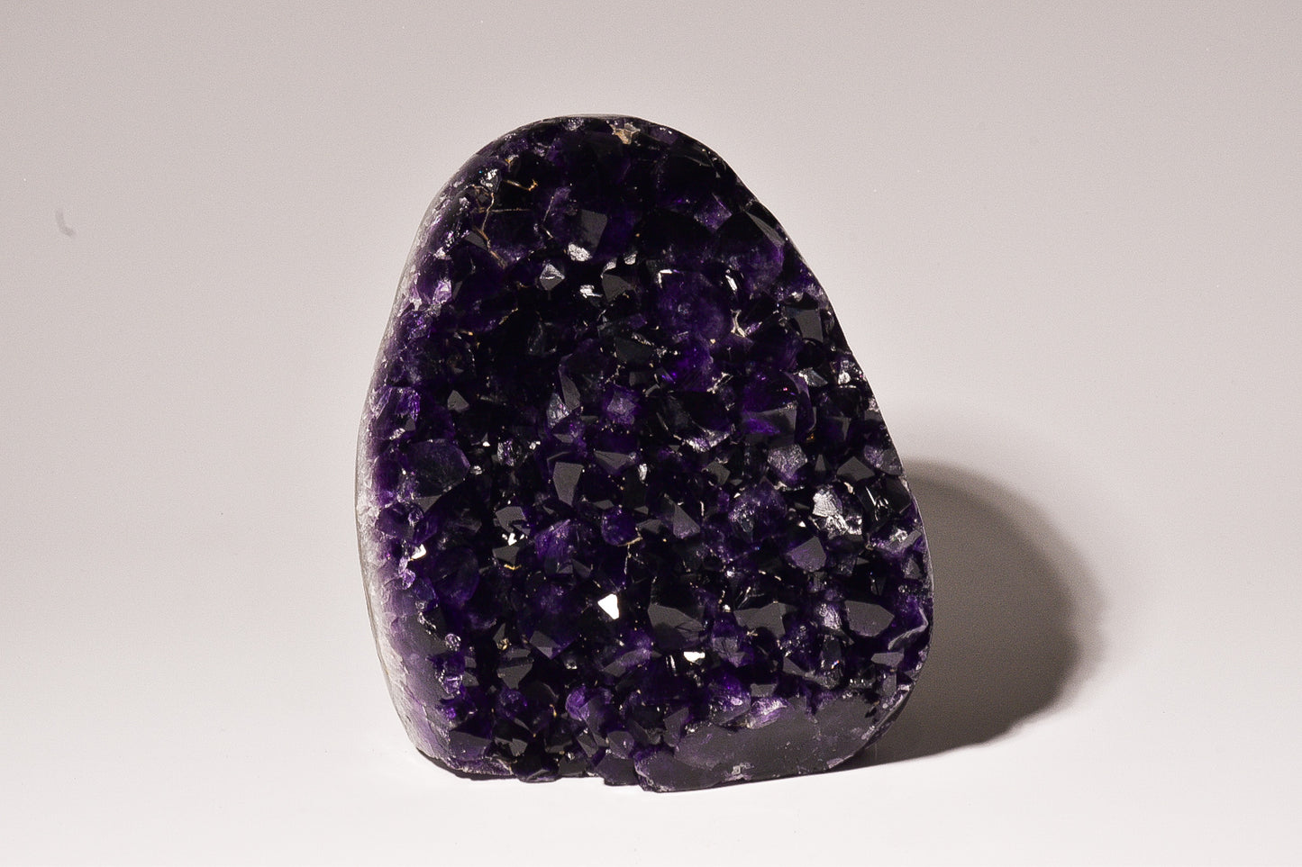 Uruguayan Amethyst natural cut base cluster