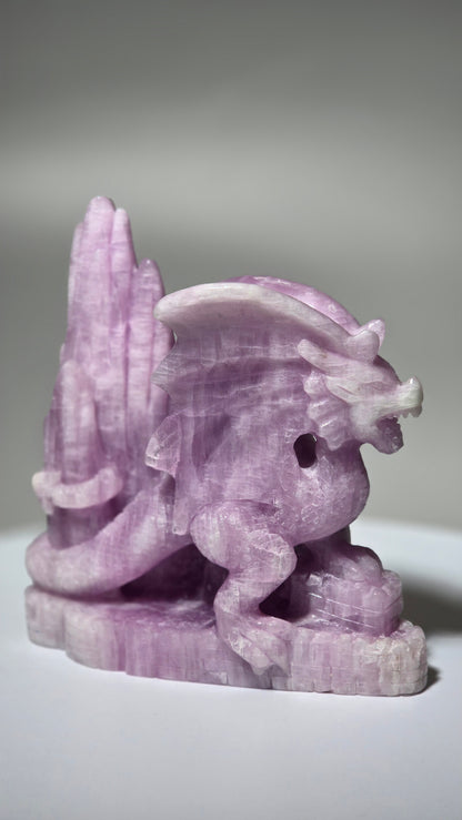 Kunzite Dragon