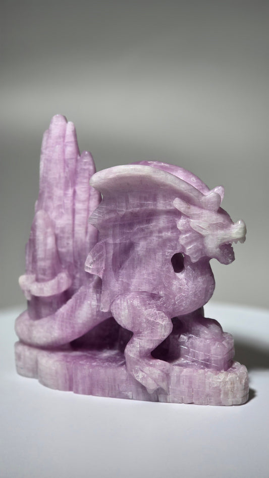 Kunzite Dragon