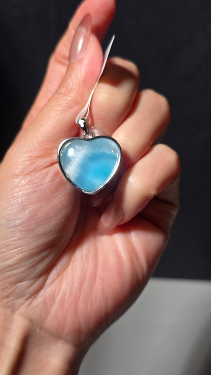 HQ Larimar Pendant from the Dominican republic