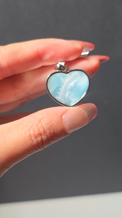 HQ Larimar Pendant from the Dominican republic