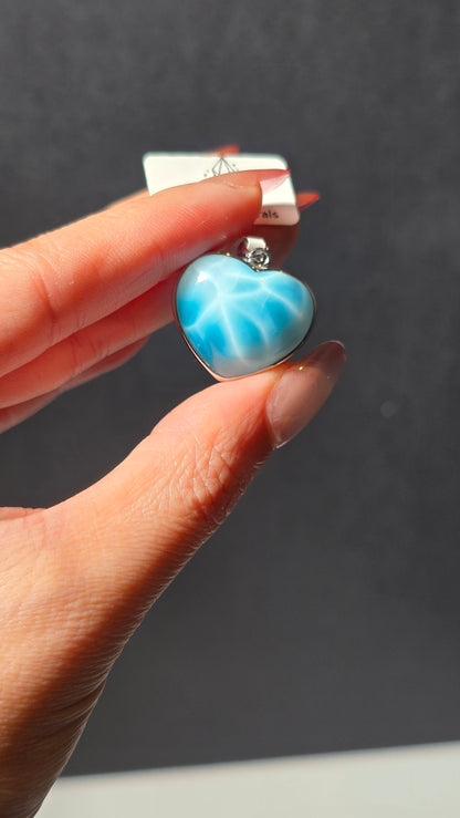 HQ Larimar Pendant from the Dominican republic