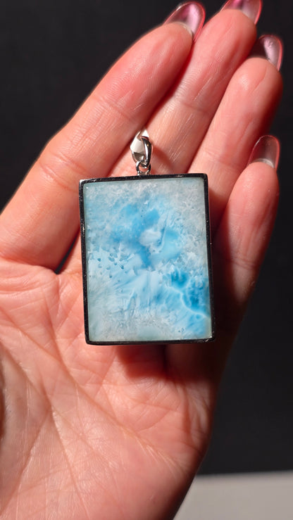HQ Larimar Pendant from the Dominican republic
