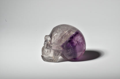 Phantom Amethyst Skull Carved