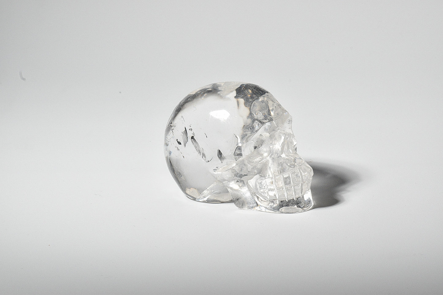 Clear Quartz Skull