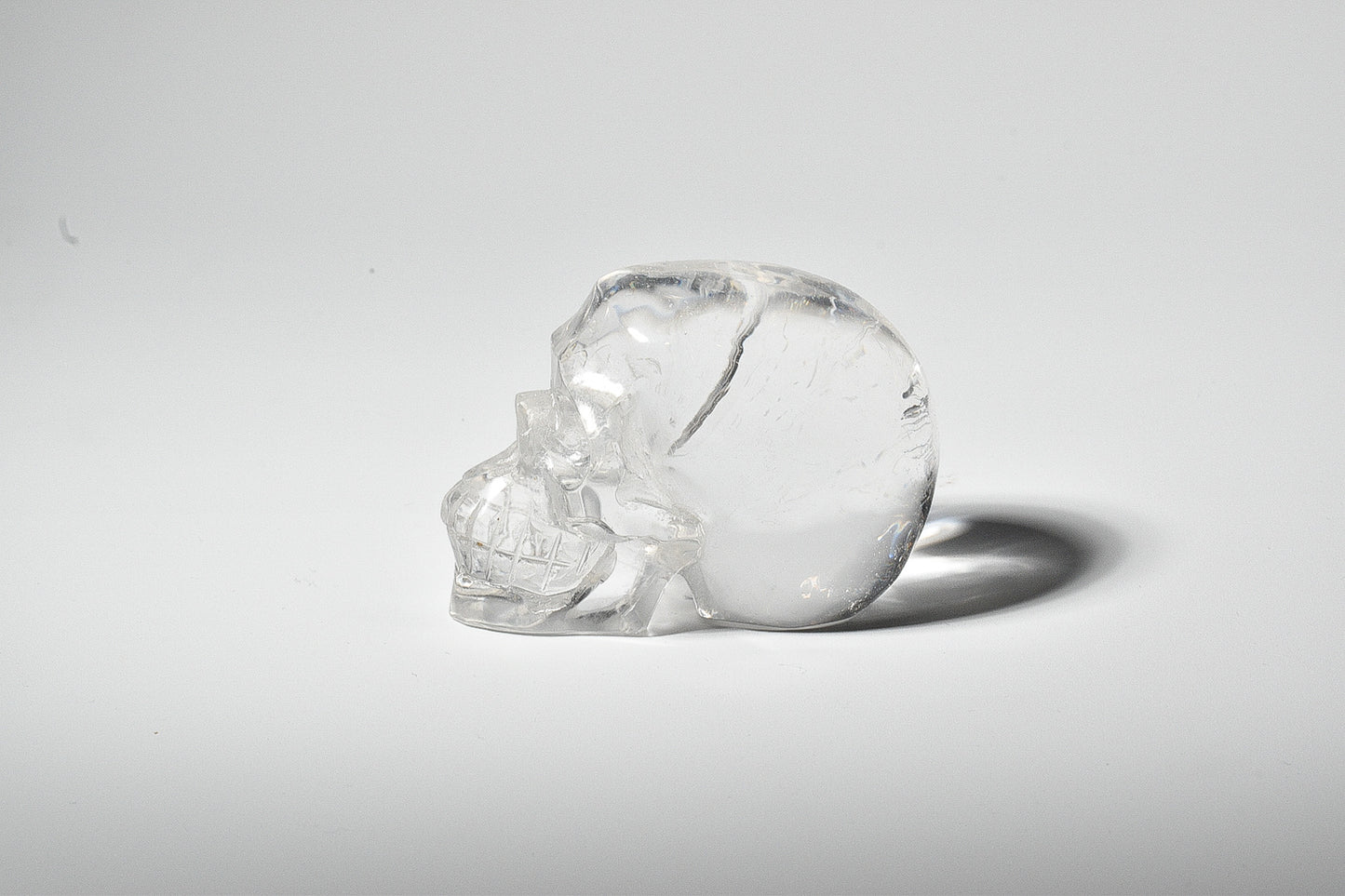 Clear Quartz Skull