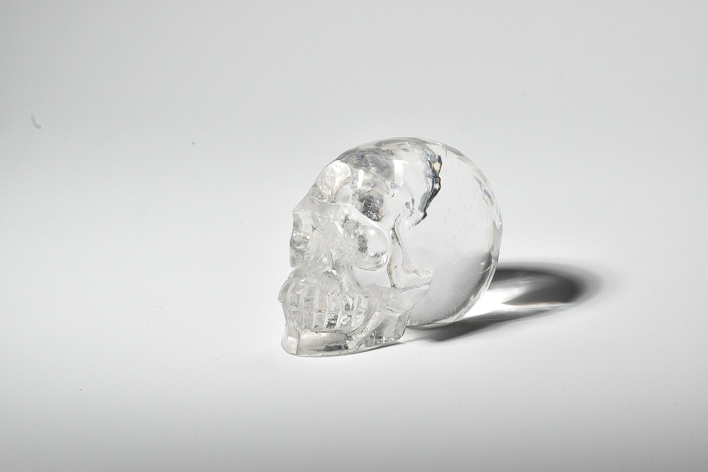 Clear Quartz Skull