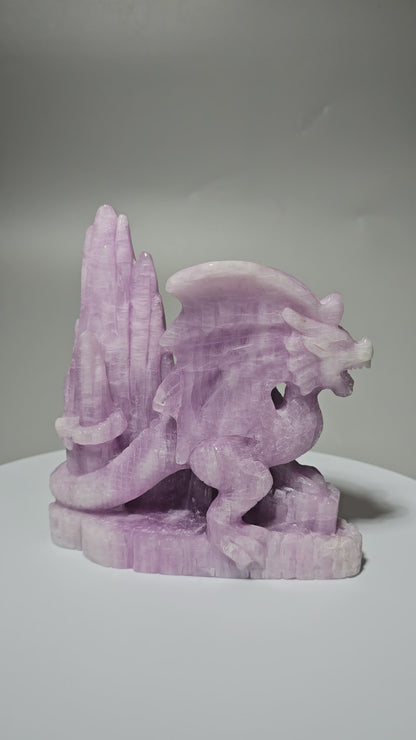 Kunzite Dragon